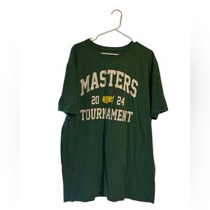 Masters short sleeve tshirt 
Green
2X
Condition: excellent
Smoke free home